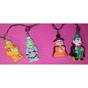 Vintage Halloween Horror Family Lights  FREE SHIPPING
